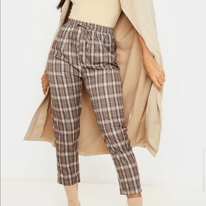 Like new plaid casual pants